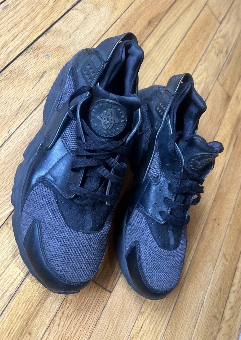Nike NIKE AIR HUARACHE 'BLACK' Size US 13 / EU 46 - 2 Thumbnail