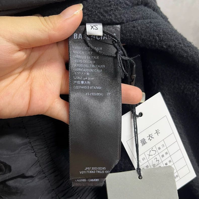 Balenciaga Balenciaga Loose monogrammed high-neck front zip-up long-s Size US XS / EU 42 / 0 - 4 Thumbnail