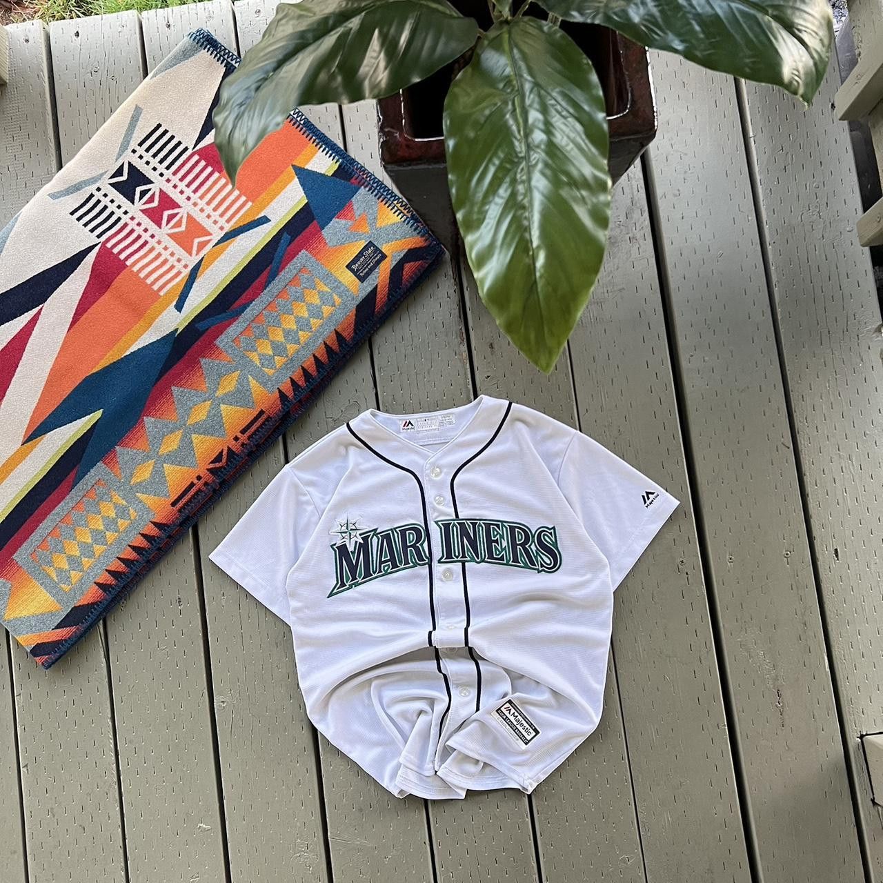 MLB × Vintage Seattle Mariners Robinson Cano Baseball Jersey Majestic Vtg Size US S / EU 44-46 / 1 - 1 Thumbnail