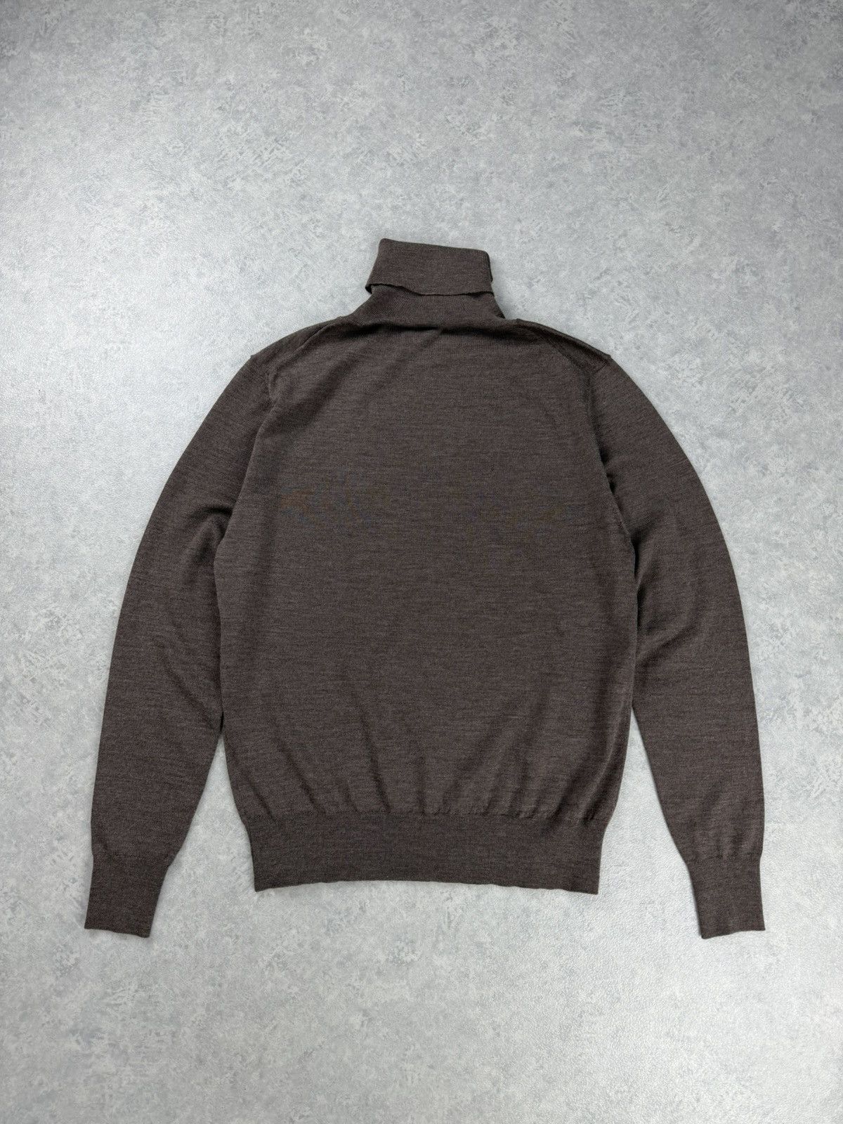 Other Pelikamo Zurich Merino Wool Silk Turtleneck Sweater Brown XS Size US XS / EU 42 / 0 - 9 Thumbnail