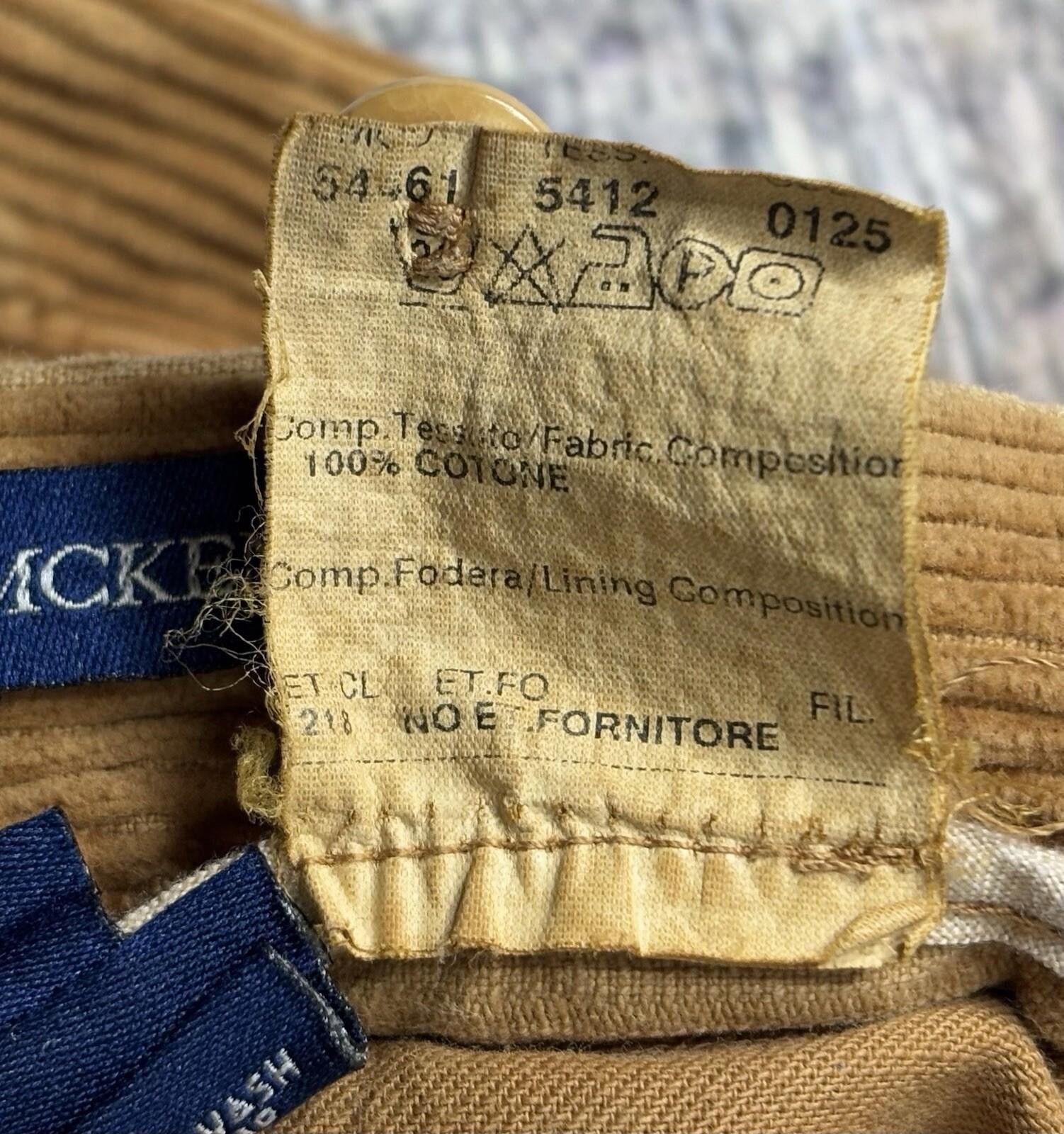 Other Mckenzie Tribe Corduroy Pants Men's 34 Made in Italy Cotton Size US 34 / EU 50 - 10 Thumbnail