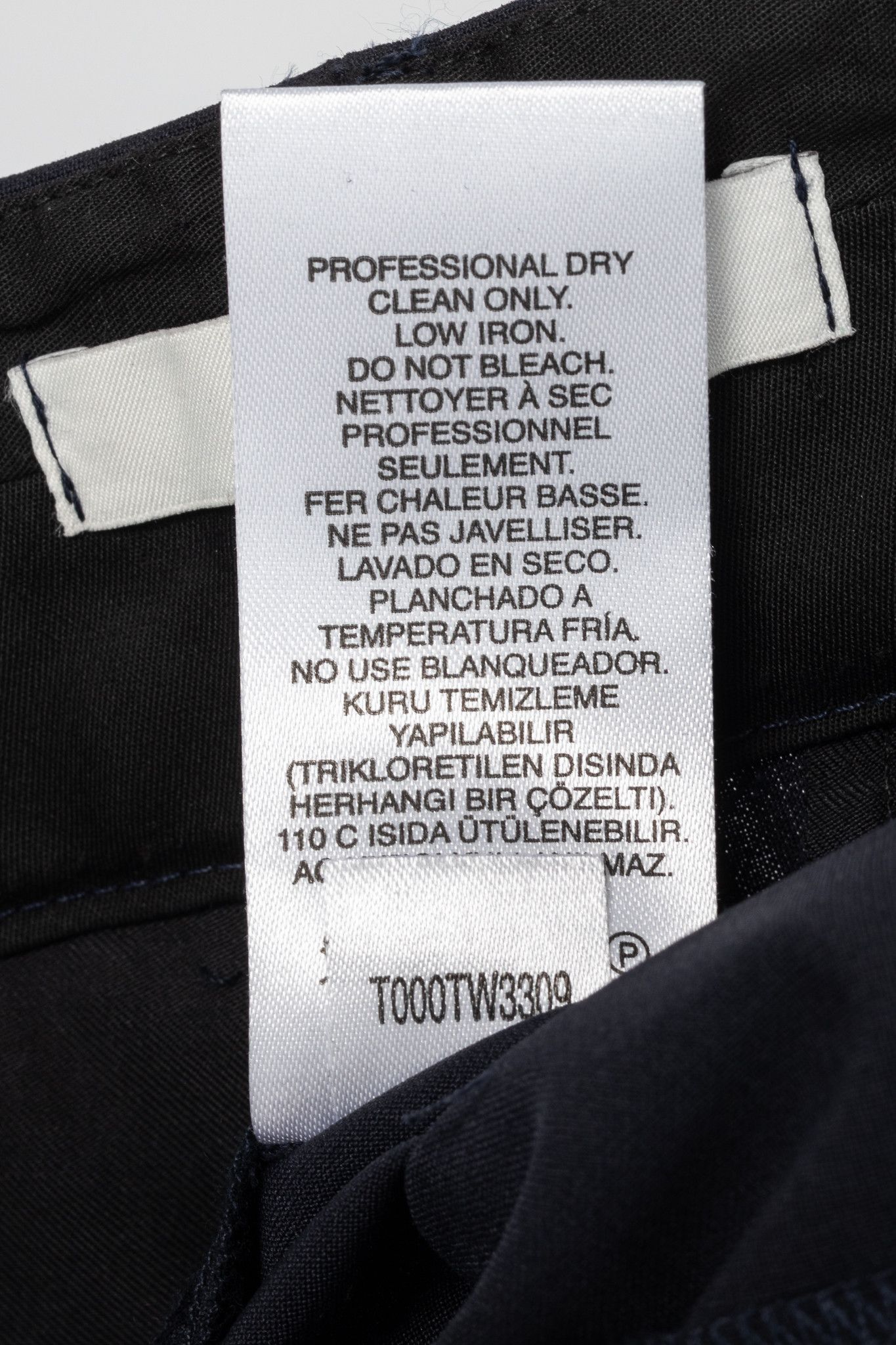 Tibi Tibi Stella Navy Tropical Wool Pants Size 27" / US 4 / IT 40 - 10 Thumbnail