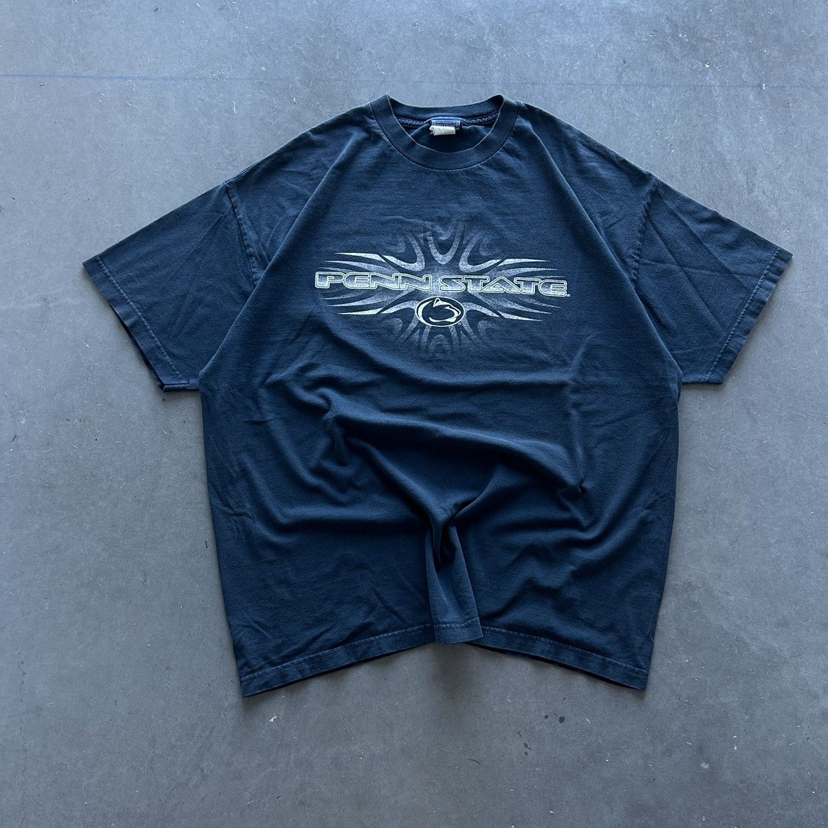 Champs Sport Crazy Vintage Y2K Penn State Tribal Graphic Shirt Grunge Size US XL / EU 56 / 4 - 1 Thumbnail