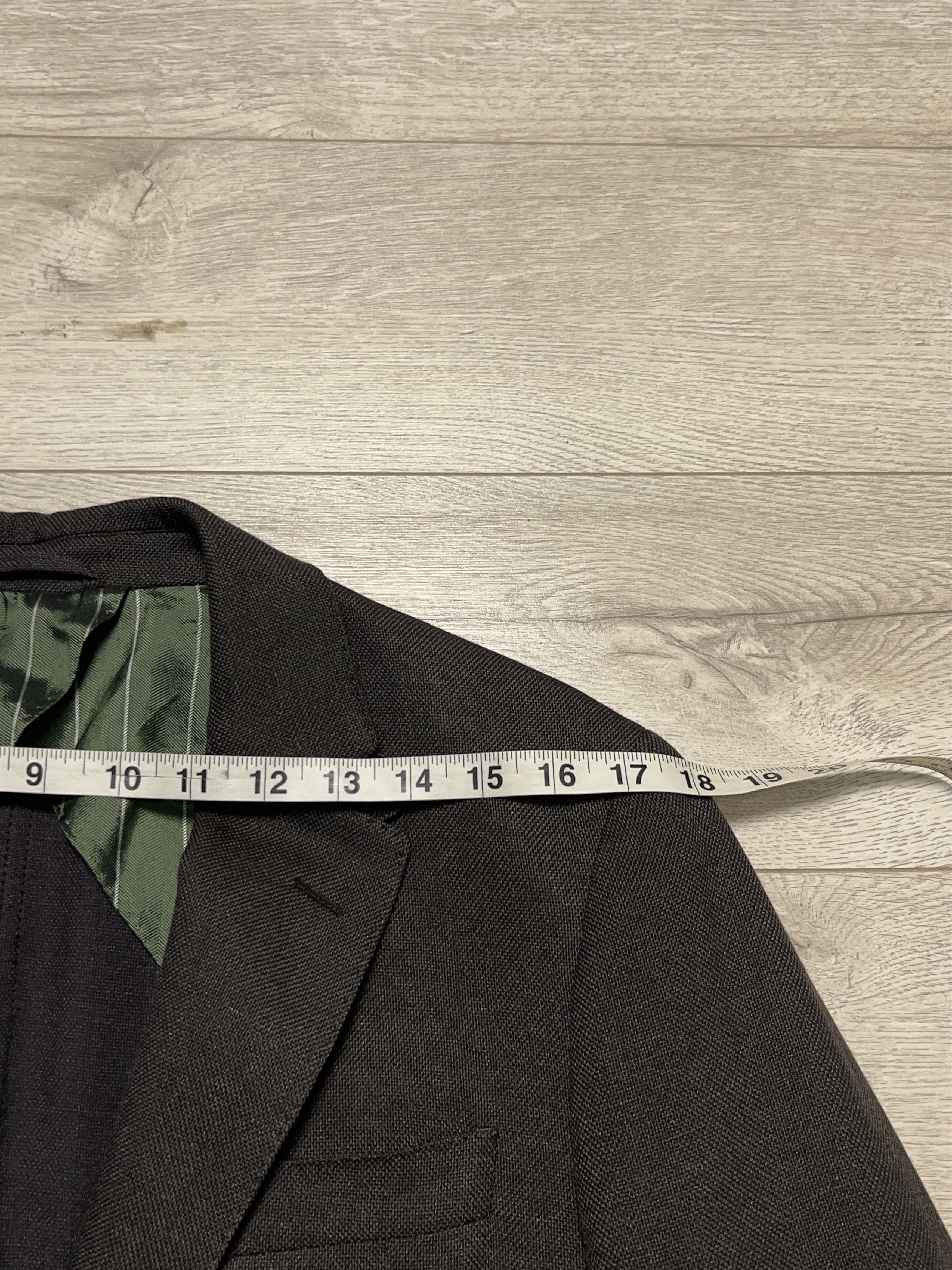 Hackett × Loro Piana Mens London Mayfair Hopsack Blazer Sport Coat Jacket Size 38R - 15 Thumbnail