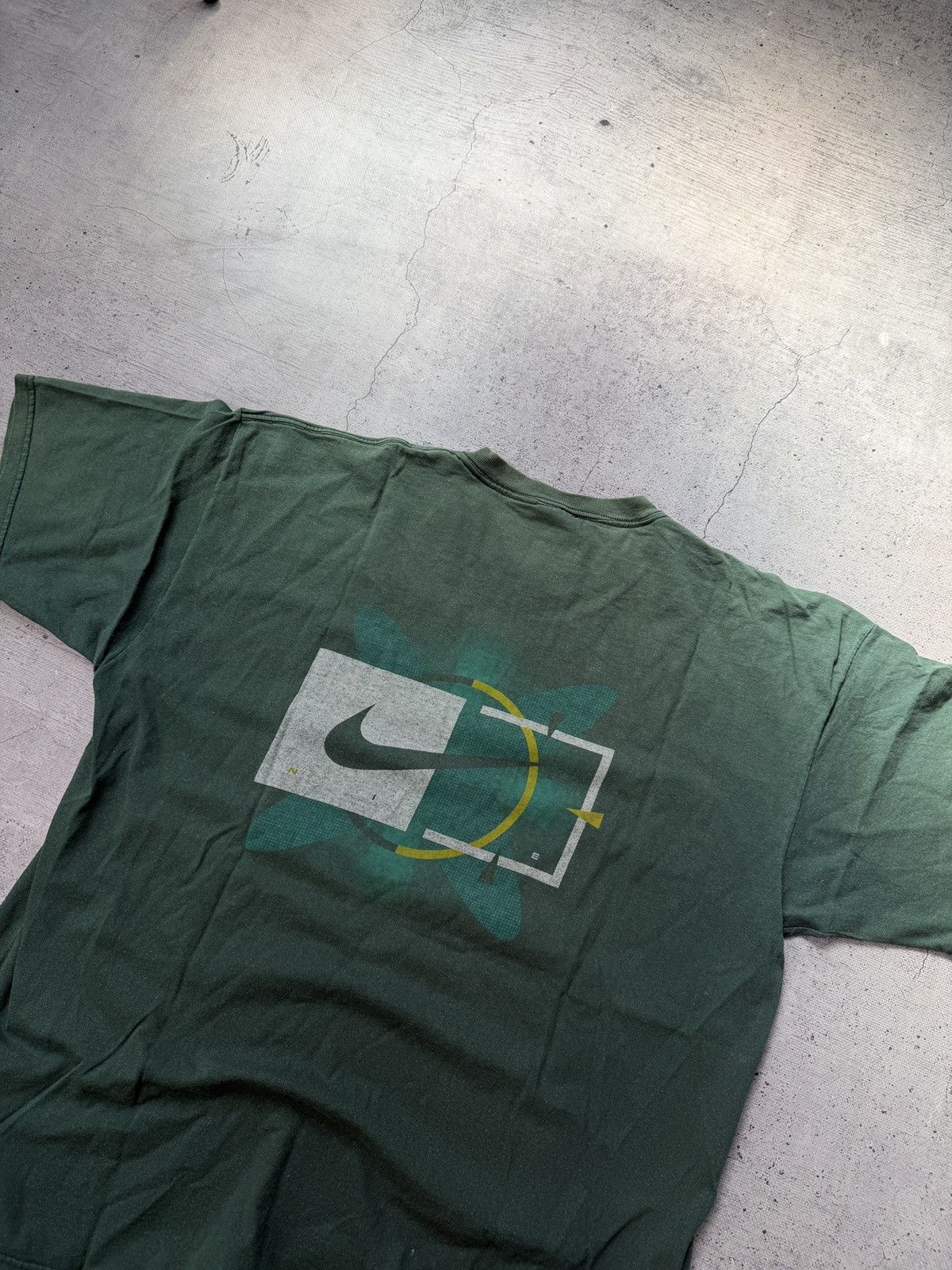 Nike Rare Vintage Nike Town USA 80s tee Size US XL / EU 56 / 4 - 2 Thumbnail