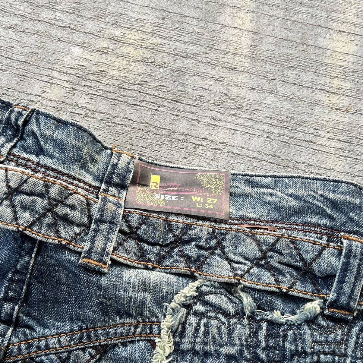 Raw State Raw Life Style vintage rare Jeans Denim Pants Trousers Size 27" / US 4 / IT 40 - 10 Thumbnail