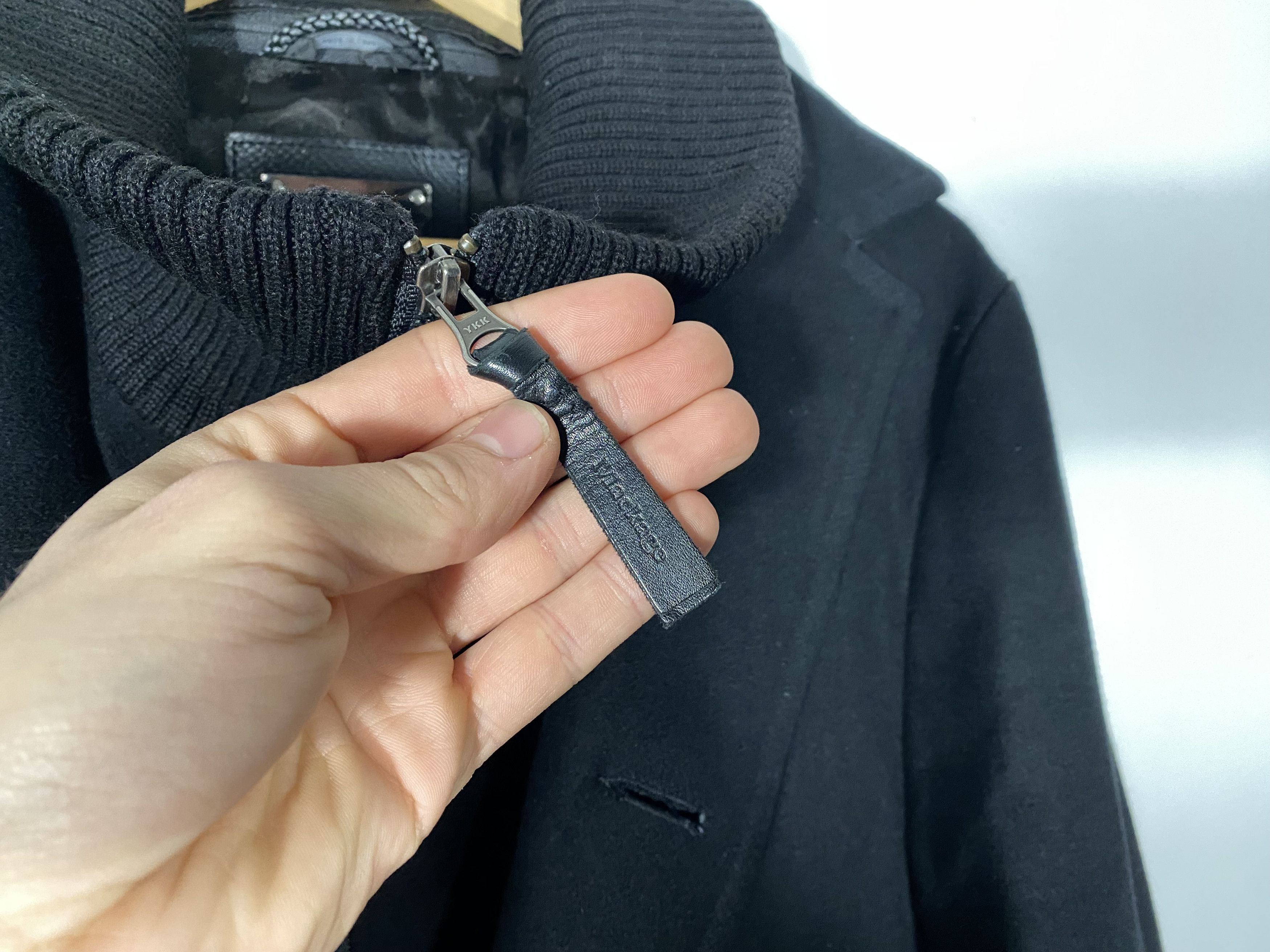 Mackage Mackage for Holt Renfrew 2in1 Wool Long Coat Size 42 Size US L / EU 52-54 / 3 - 3 Thumbnail