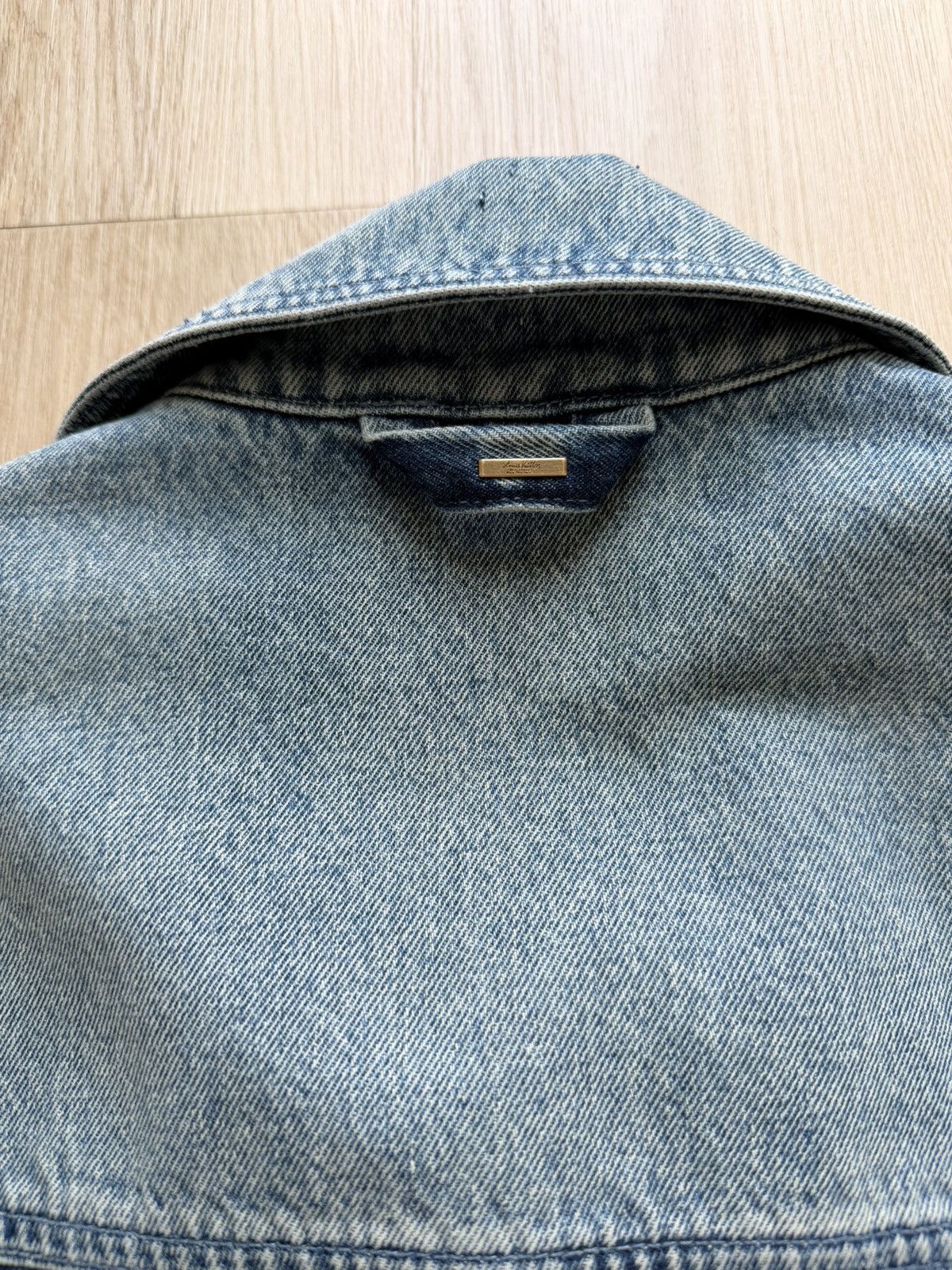 Louis Vuitton Louis Vuitton short sleeve denim workwear shirt Size US L / EU 52-54 / 3 - 5 Thumbnail