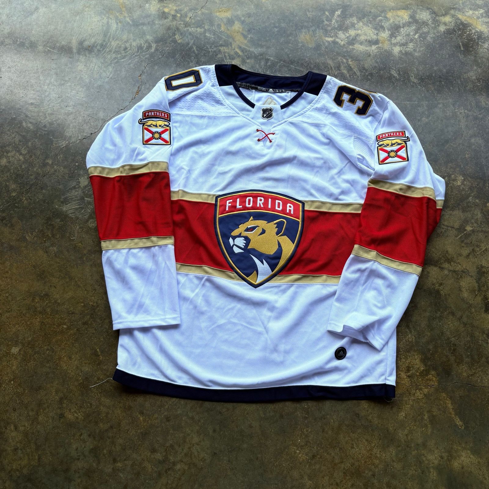 NHL Vintage Adidas Florida Panthers Knight Jersey Size US XXL / EU 58 / 5 - 1 Thumbnail