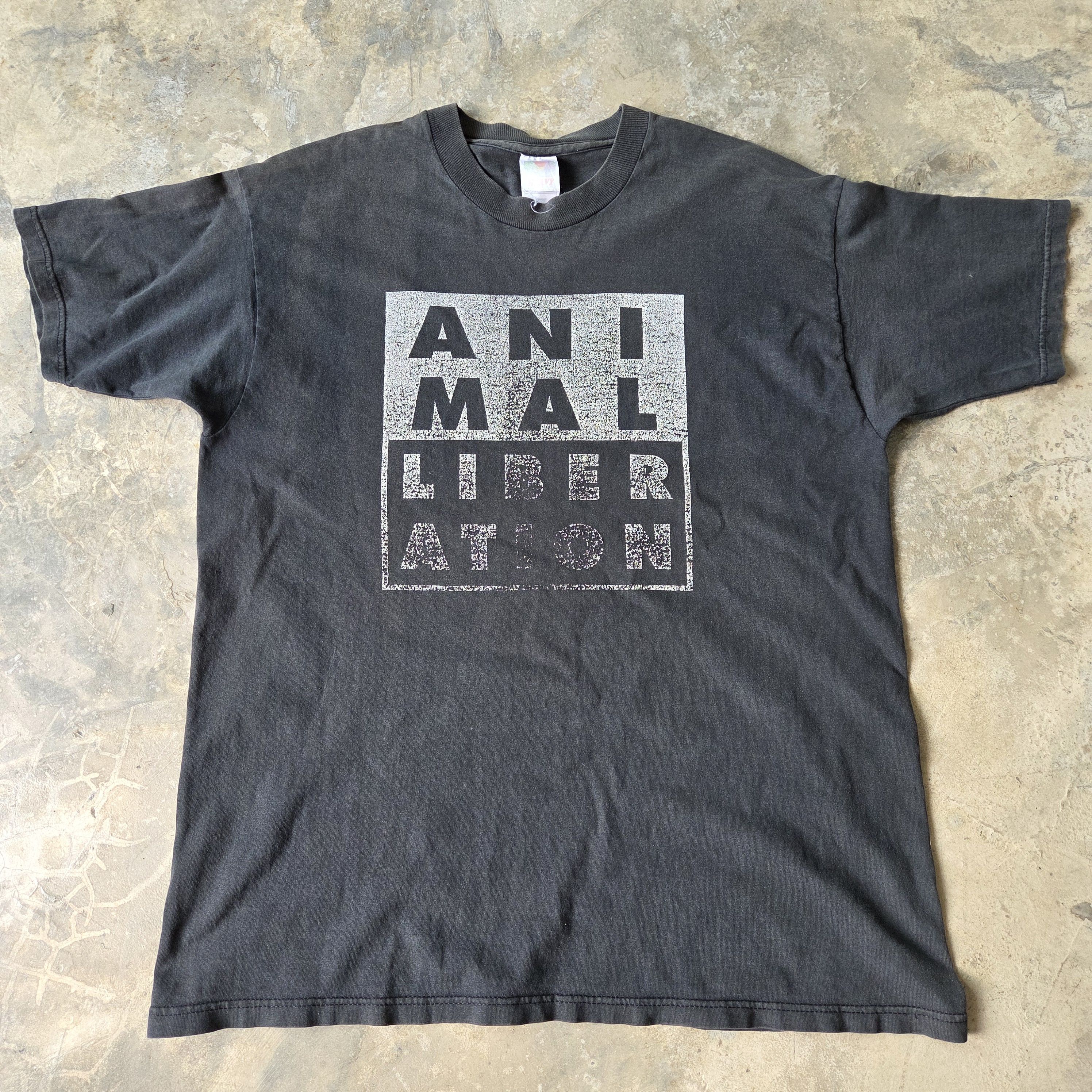 Vintage Animal Liberation Size US XL / EU 56 / 4 - 2 Thumbnail