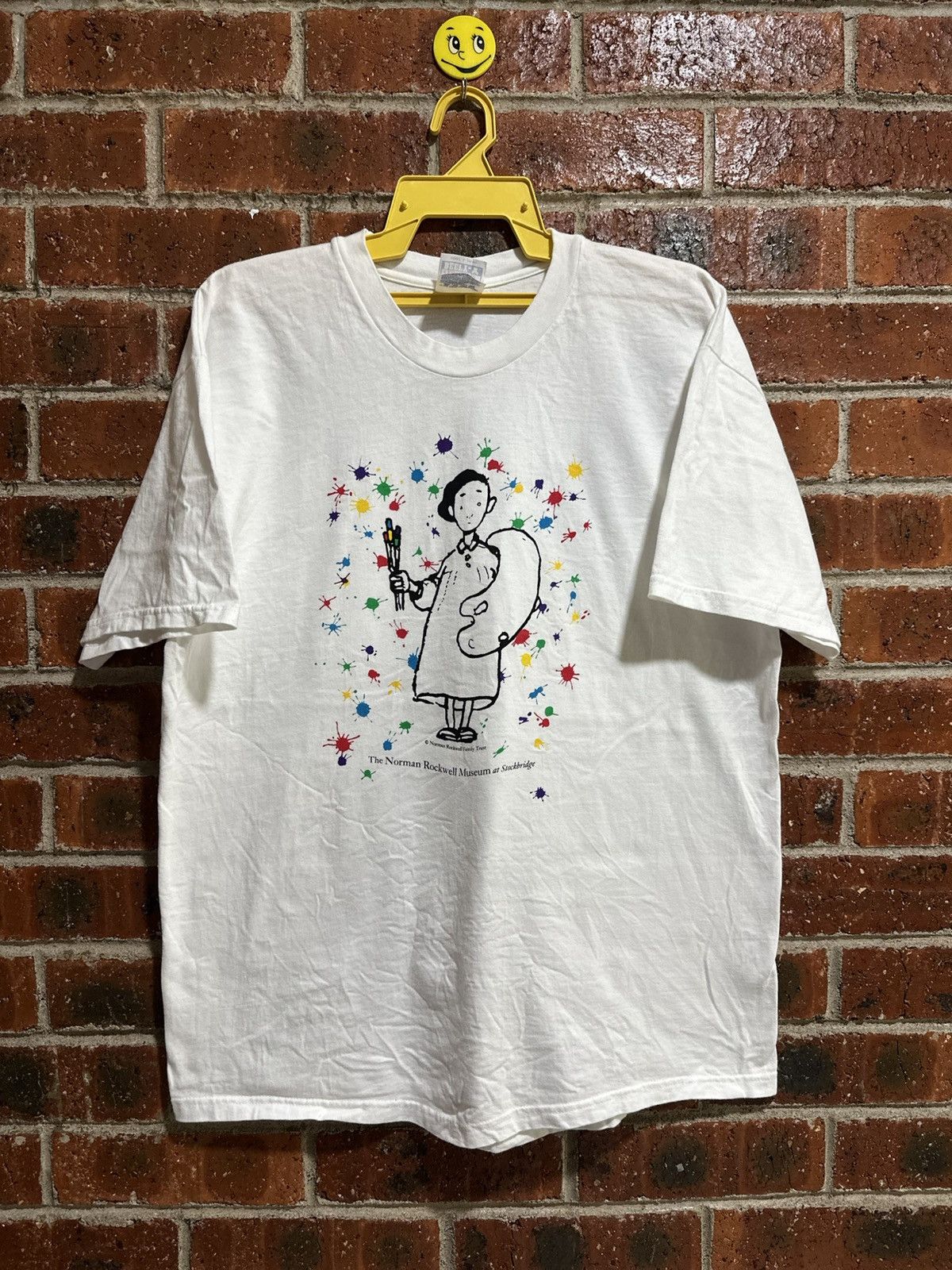 Designer × Vintage Vintage The Norman Rockwell Family Trust Faded Tee Size US L / EU 52-54 / 3 - 1 Thumbnail