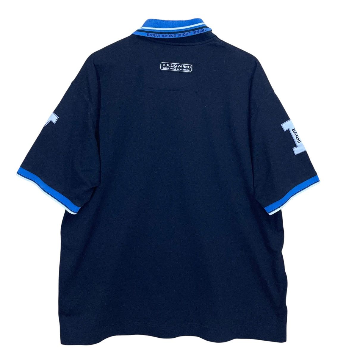 Japanese Brand Bull & Varno Big Logo Collar Shirts Size XL Size US XL / EU 56 / 4 - 9 Thumbnail