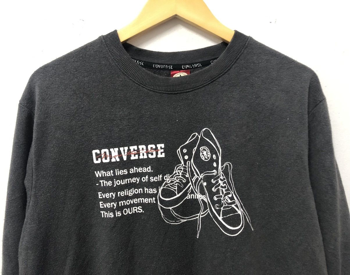 Converse Vintage Converse All Star Sweatshirts Size US L / EU 52-54 / 3 - 3 Thumbnail