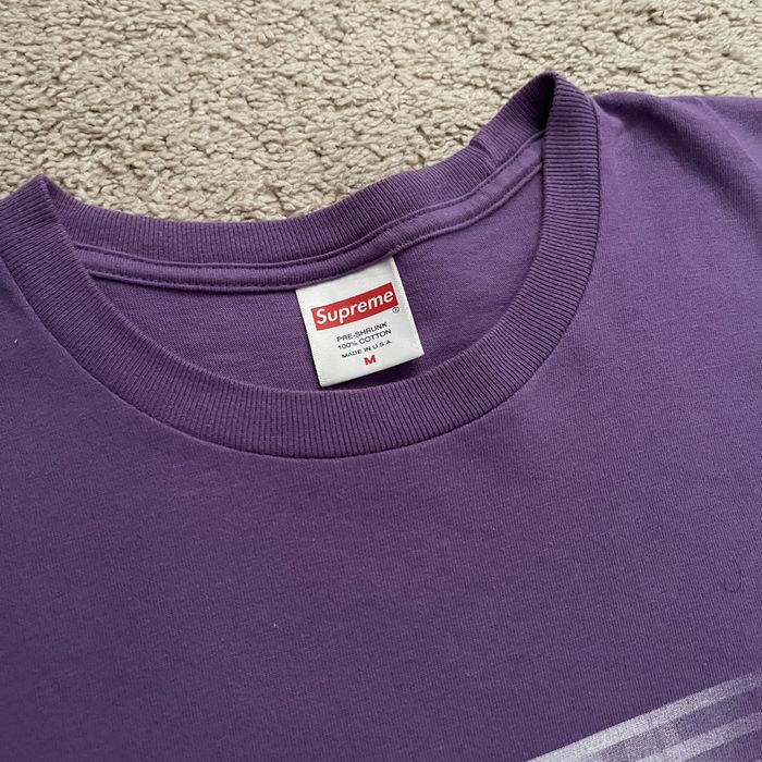 Supreme offers motion logo tee purple M