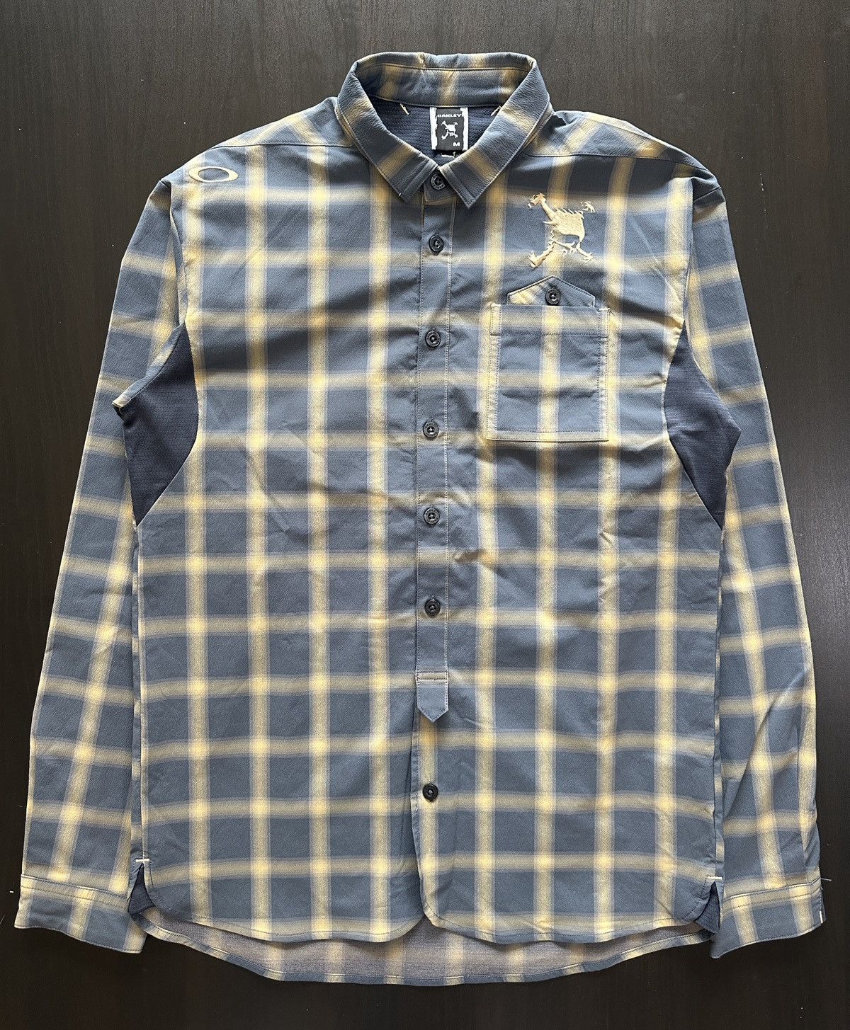 Oakley Oakley Skull Technical Plaid Shirt – Size M Size US M / EU 48-50 / 2 - 1 Thumbnail