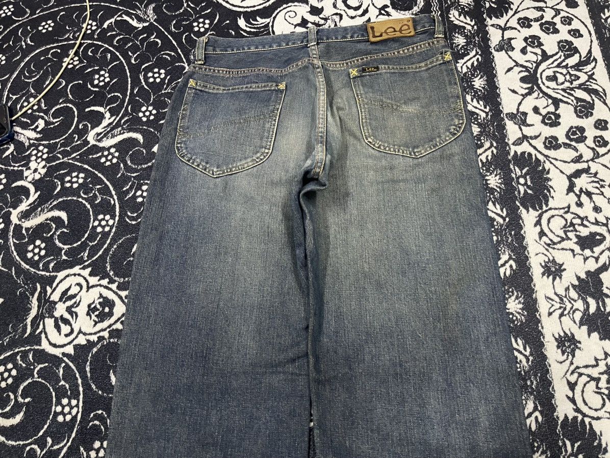 Lee 80s LEE RIDERS RARE ONESIDE SALVADGE DISTRESSED ON TALON ZIP Size US 31 - 17 Thumbnail