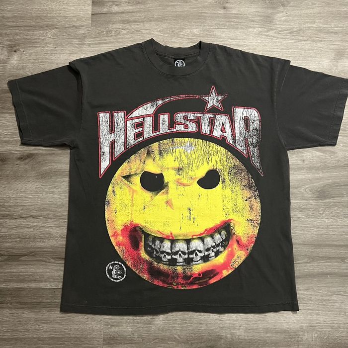 HELLSTAR Hellstar Smiley Face T-Shirt | Grailed