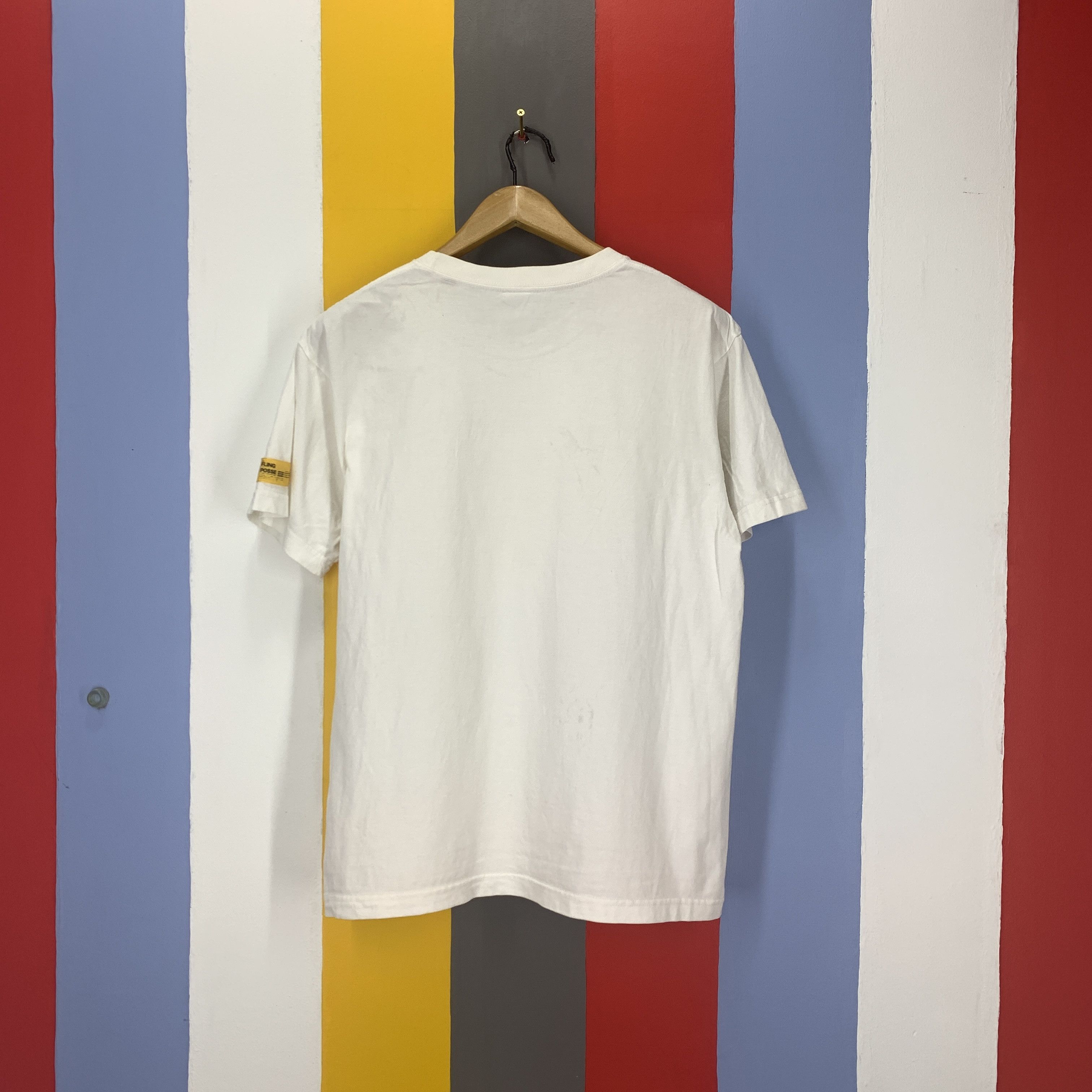 Japanese Brand FLING POSSE Japanese Rap T Shirt #1829/08 Size US L / EU 52-54 / 3 - 13 Thumbnail