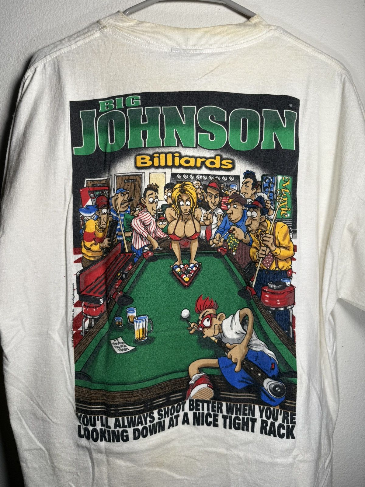 Vintage Big Johnson Billiards vintage tee Size US XL / EU 56 / 4 - 1 Thumbnail