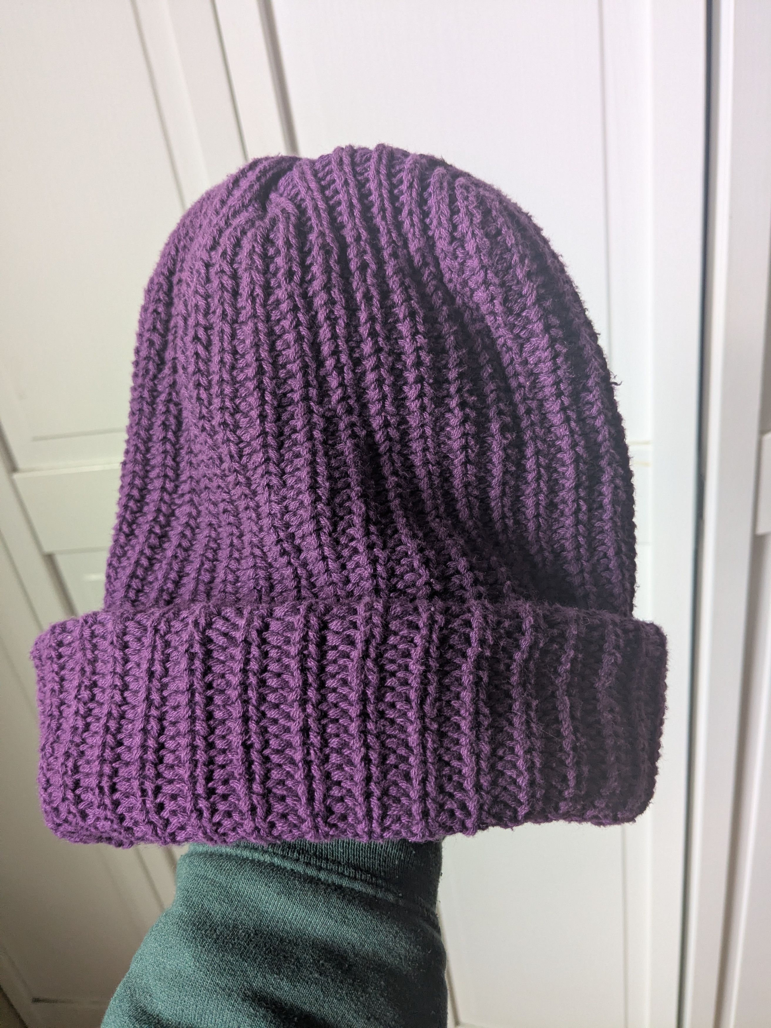 Heavy knit beanie