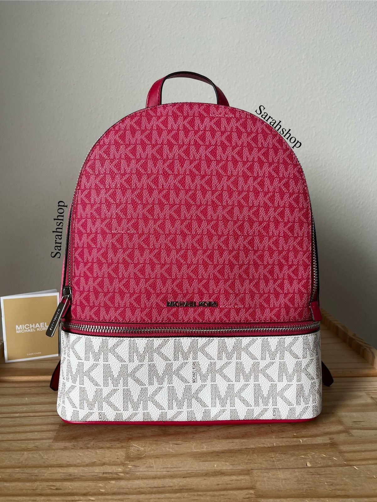 Michael Kors Michael Kors Rhea medium zip backpack set Size ONE SIZE - 17 Thumbnail