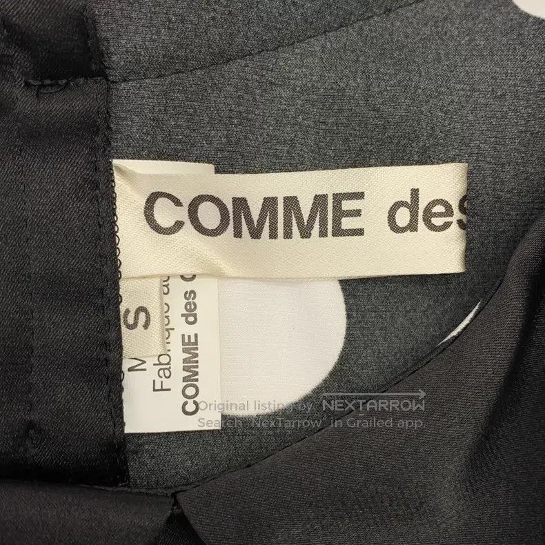 Comme des Garcons Comme Des Garcons Polka Dot Ribbon Puff Sleeve Shirt Size S / US 4 / IT 40 - 5 Thumbnail