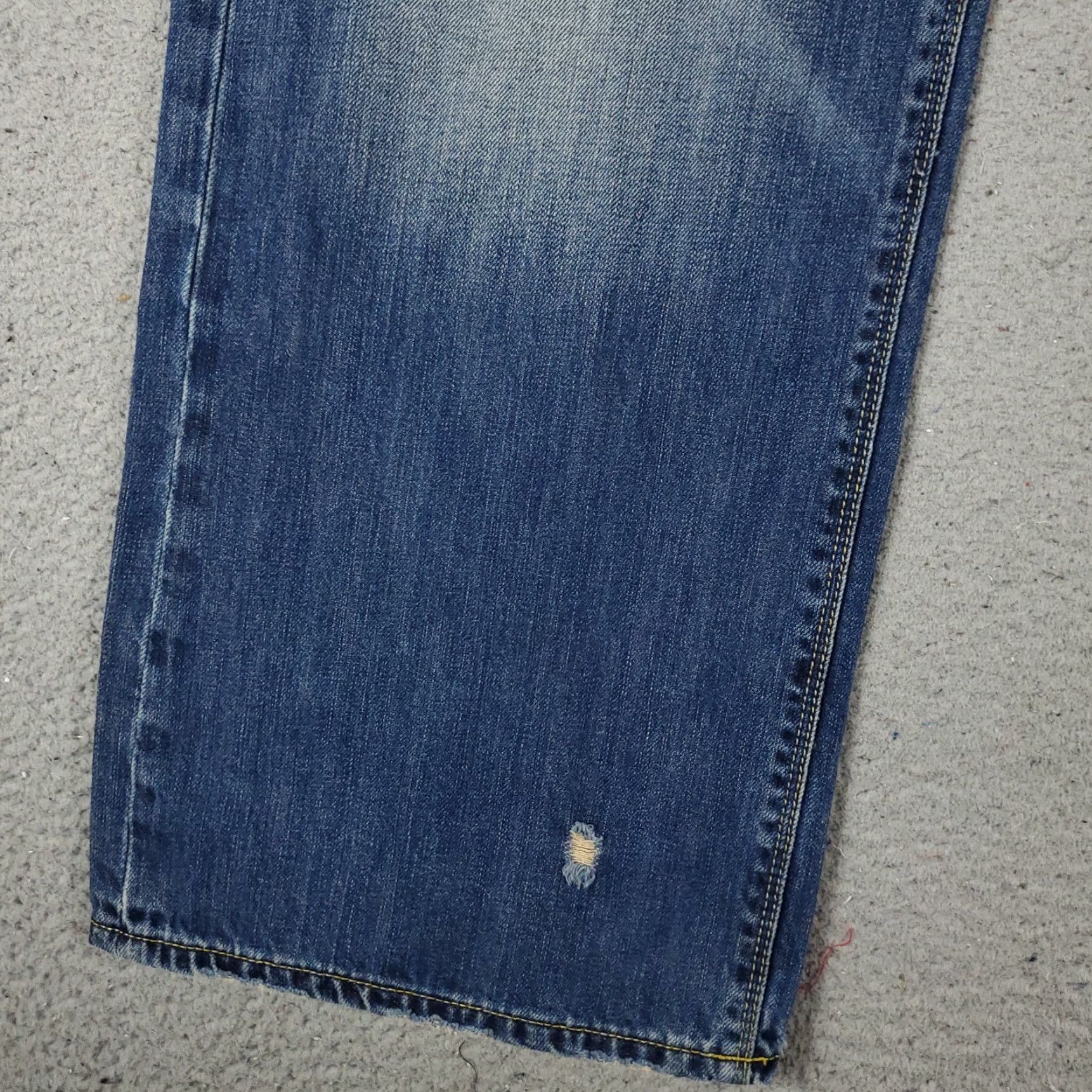 Ed Hardy VINTAGE Ed Hardy Jeans Mens 40x32 Straight Leg Denim Pants Blue Cotton Regular Fit US, Classic, Modern Size US 40 / EU 56 - 4 Thumbnail