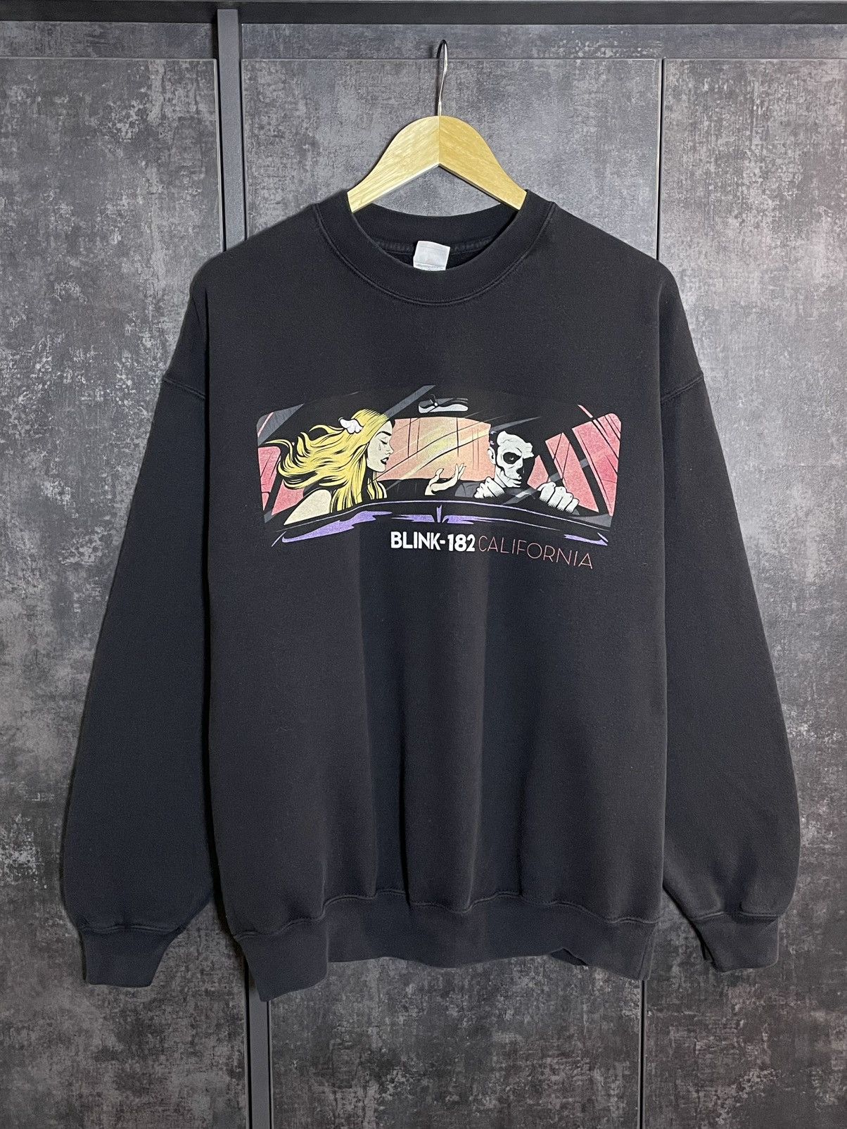 Band Tees Vintage 00s Blink 182 Sweatshirt Rock Band 3D Oasis Deftones Size US XL / EU 56 / 4 - 2 Thumbnail