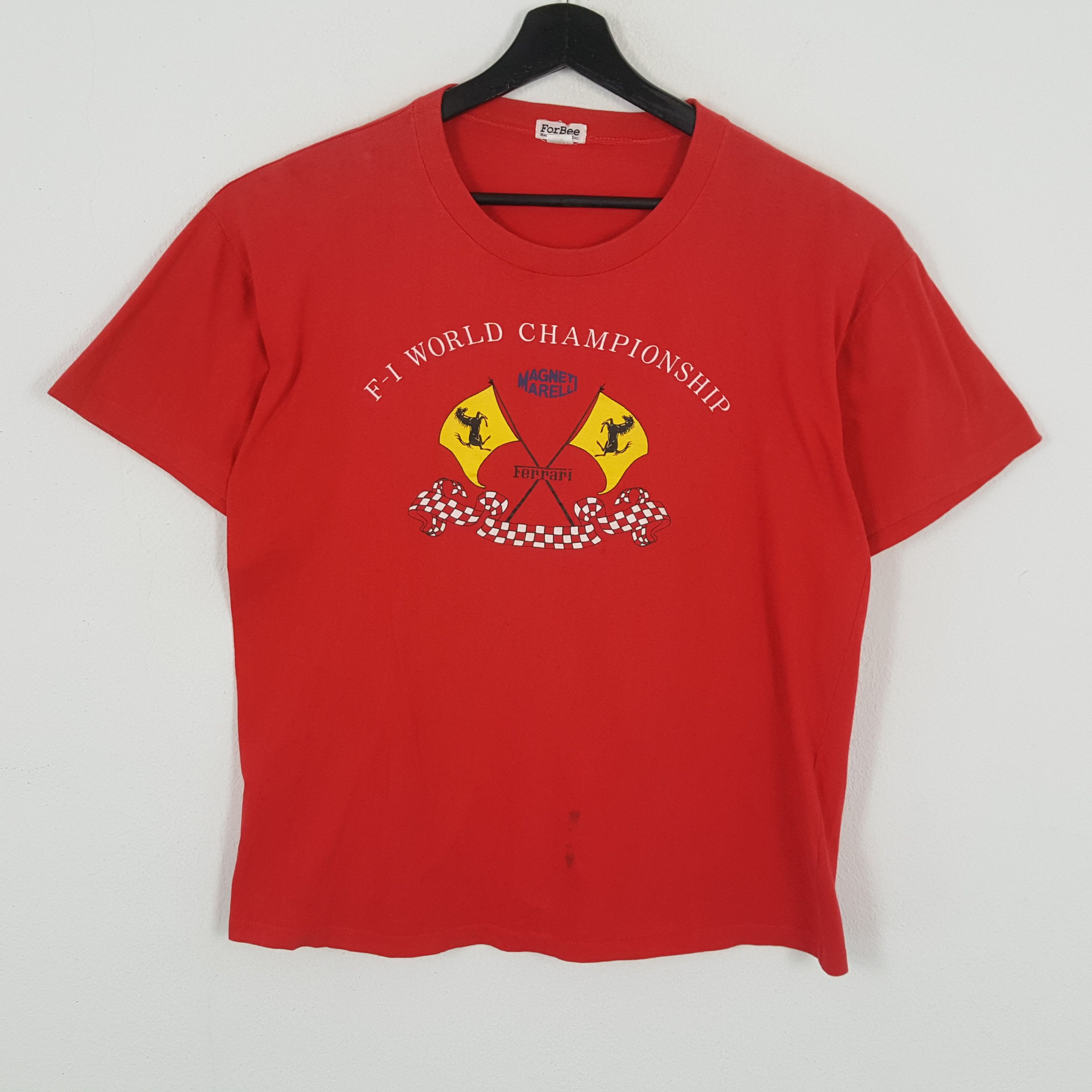 MAGNETI MARELLLI FERRARI F1 World Championship Tshirt