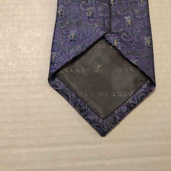 Robert Talbott Robert talbott men's new purple 100%silk tie 4" X 60" Size ONE SIZE - 3 Thumbnail