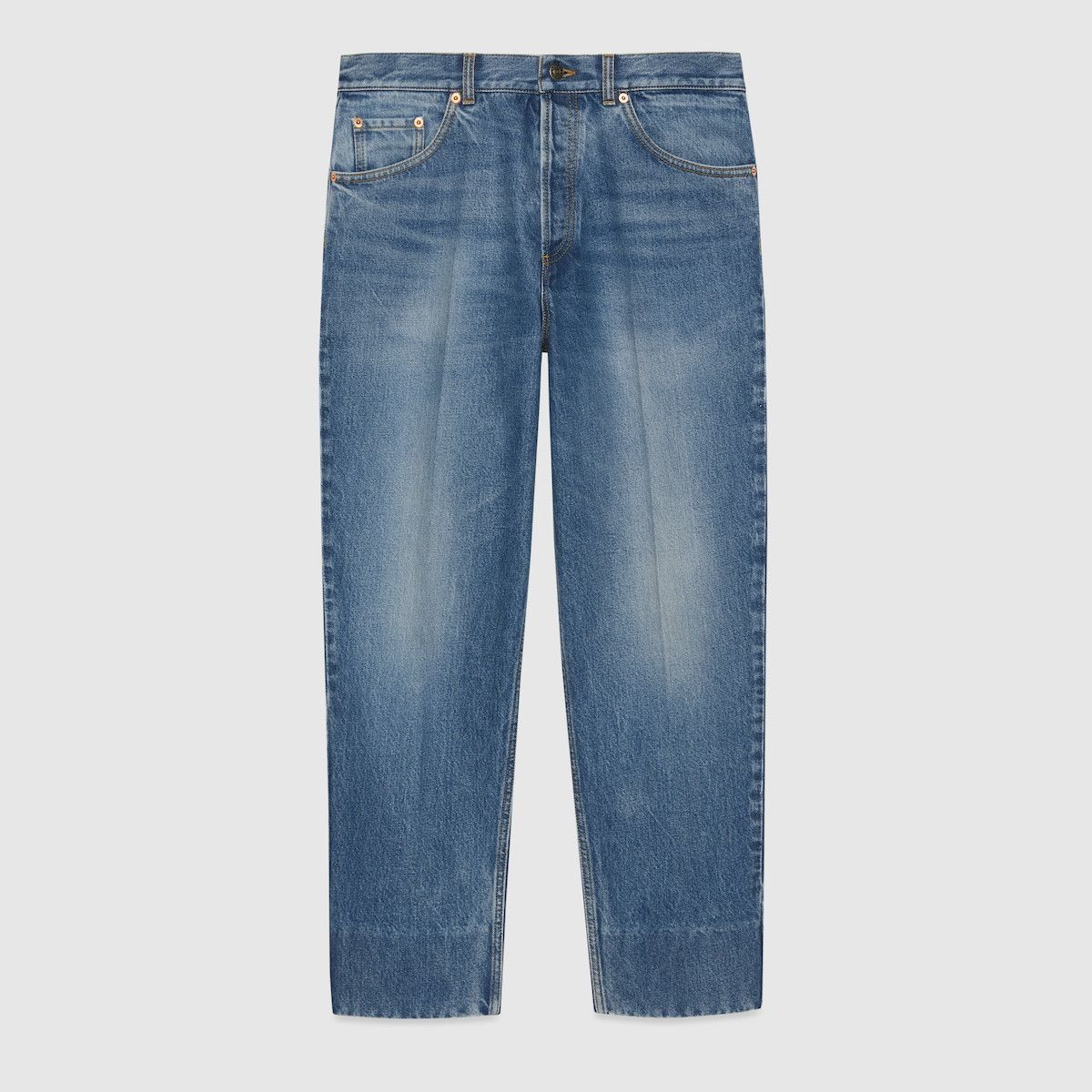 Gucci Gucci Demna Horsebit Washed Denim Jean | Grailed