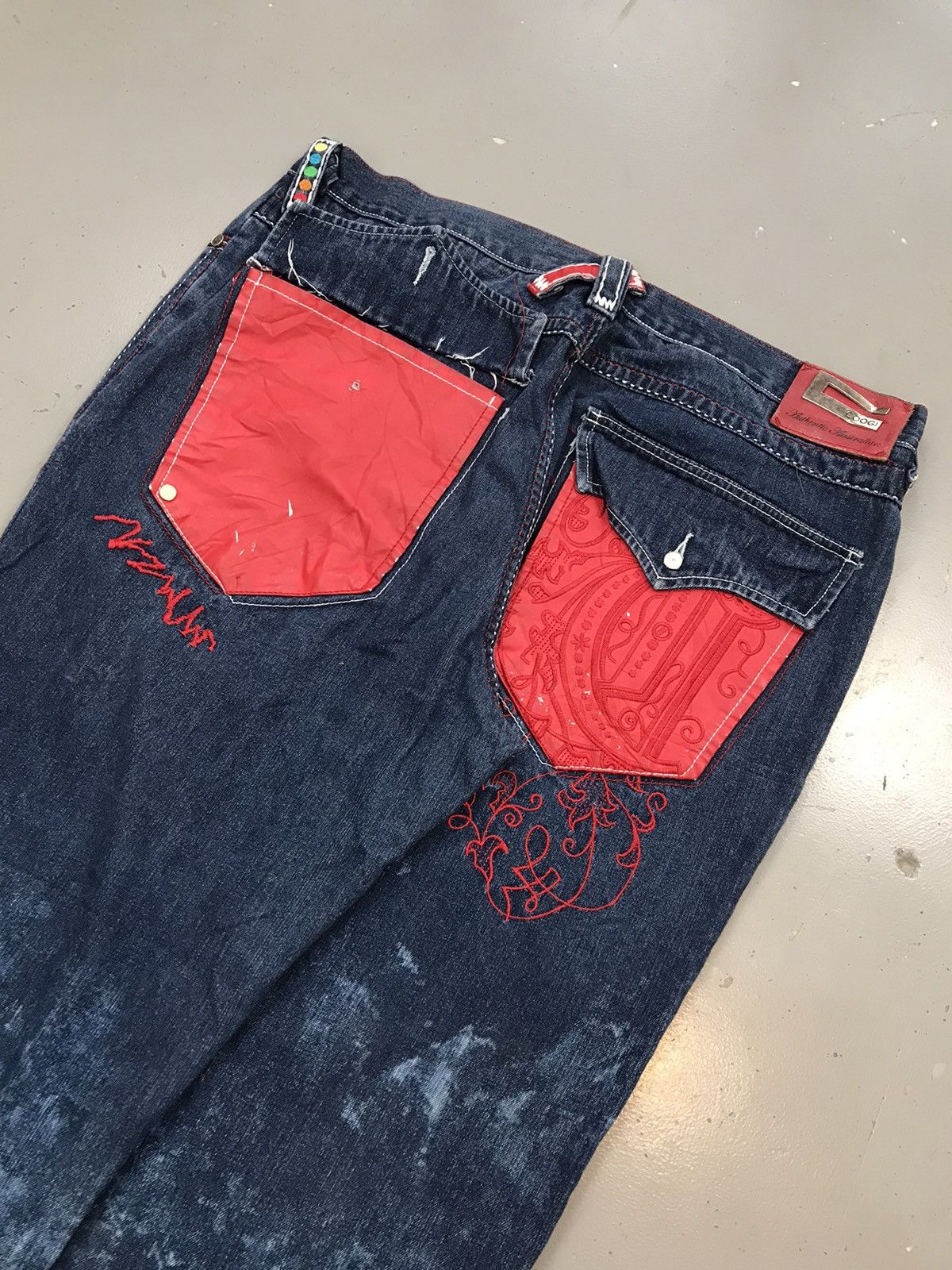 Coogi × Vintage Vintage Coogi crazy embroidered denim Size US 40 / EU 56 - 9 Thumbnail