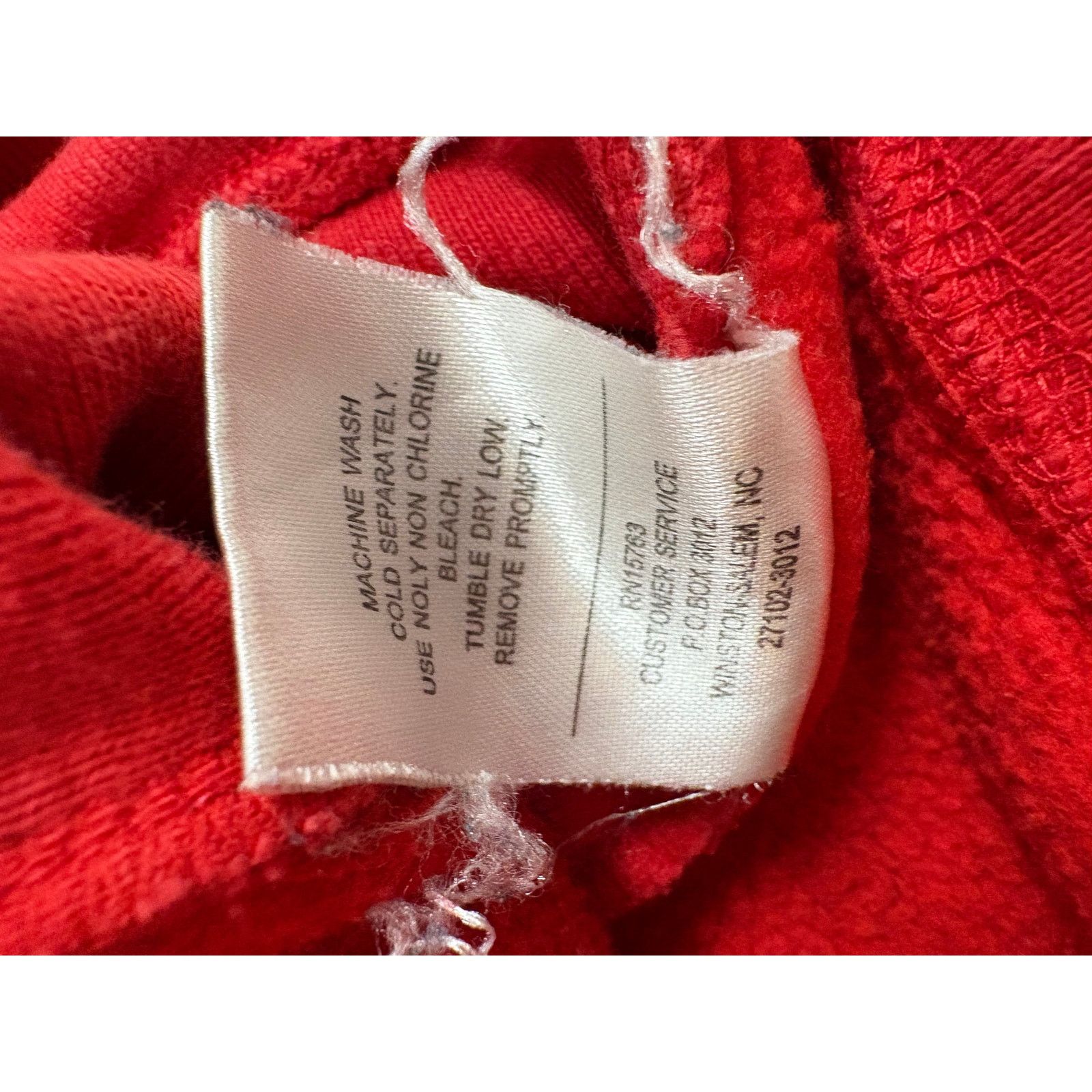 Champion Vintage Champion Reverse Weave Half-Zip Red Hoodie M Size US M / EU 48-50 / 2 - 8 Thumbnail