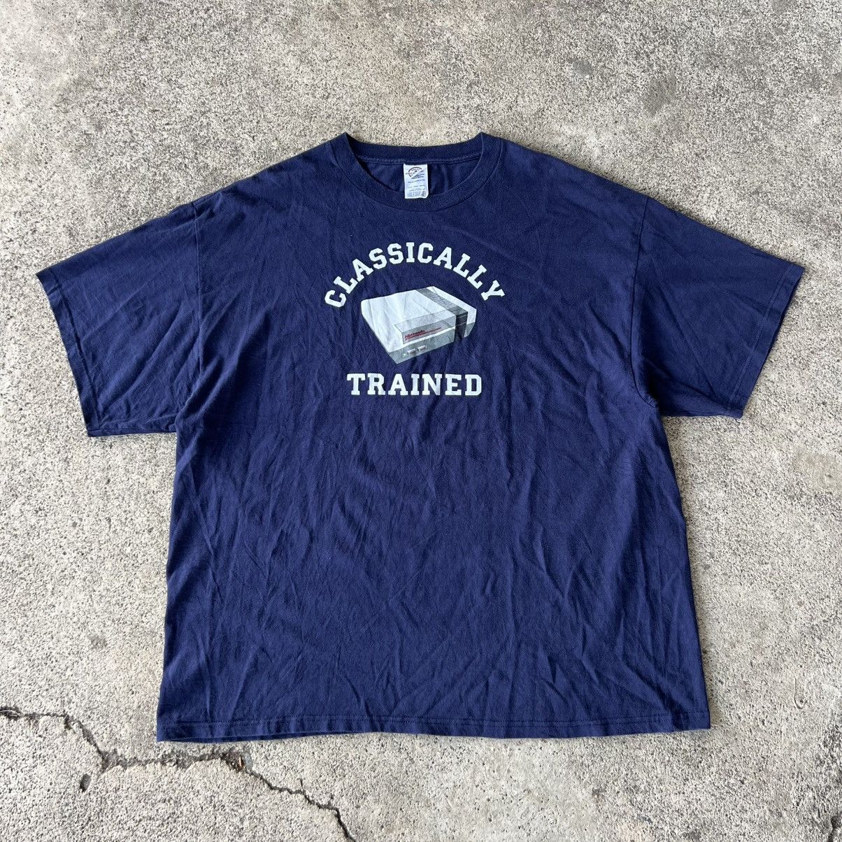 Band Tees × Nintendo × Vintage Nintendo 2004 Classically Trained Vintage Tee Size US XXL / EU 58 / 5 - 2 Thumbnail