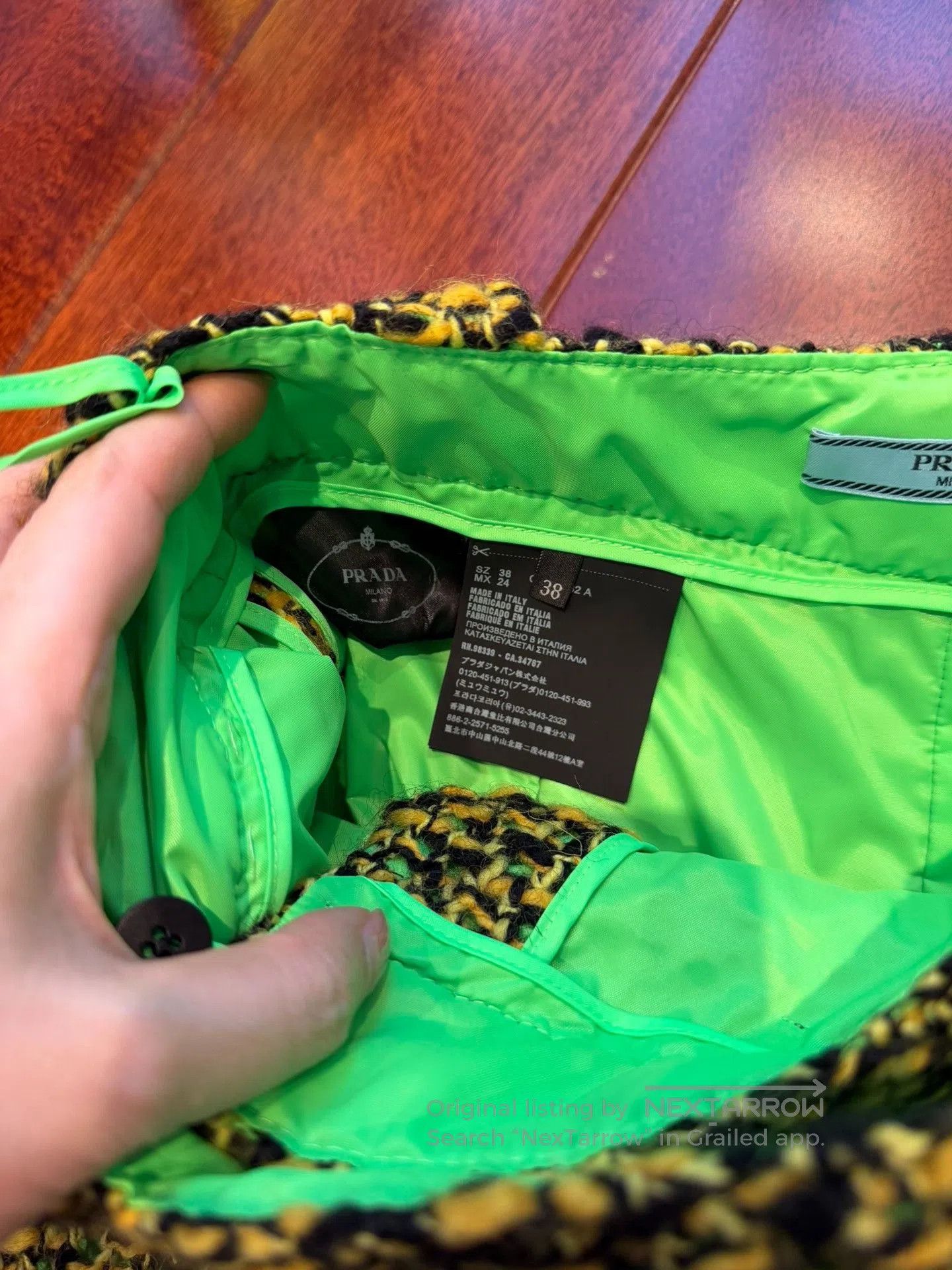 Prada Prada Runway Skirt Size 38. Size 37" - 2 Thumbnail