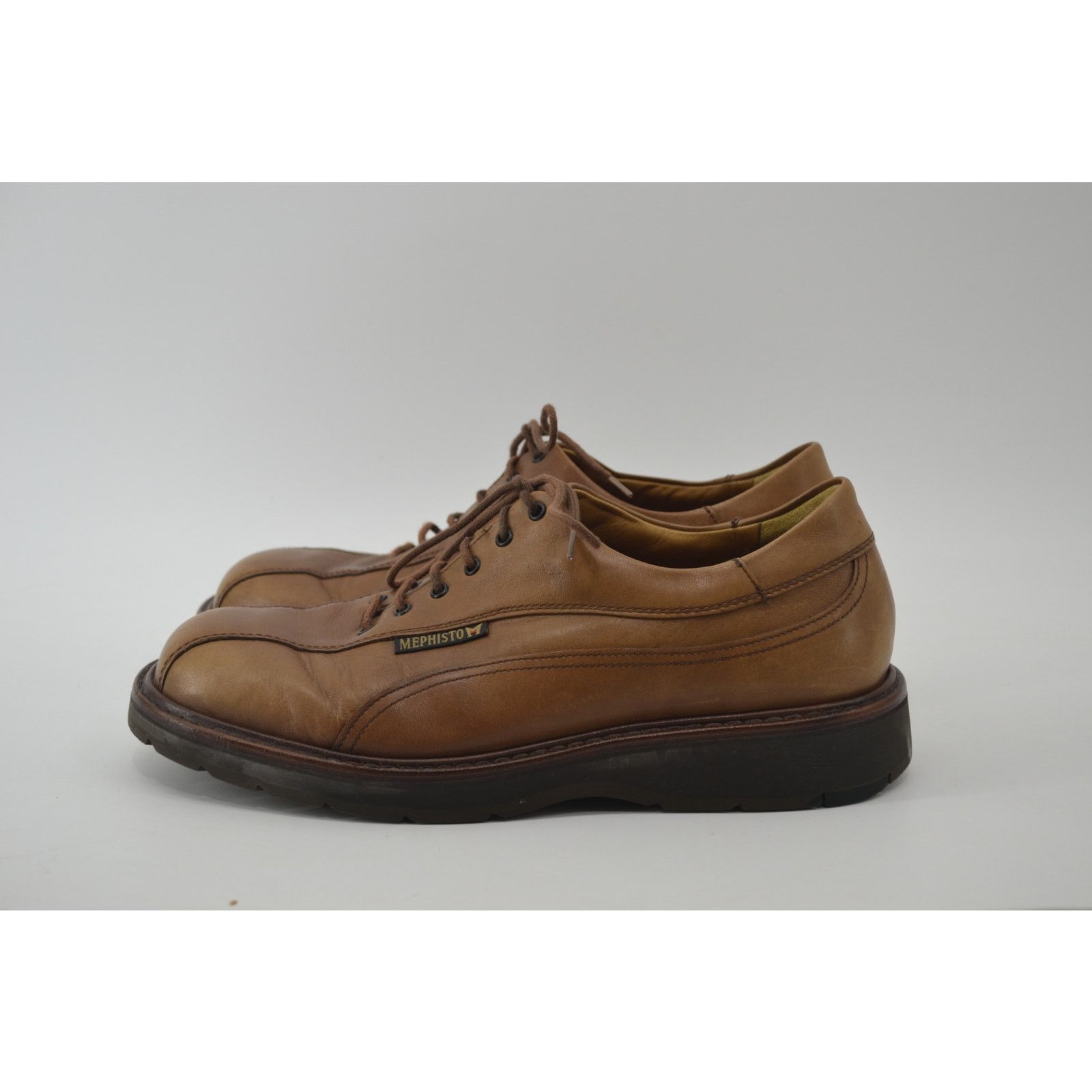 Mephisto Mephisto Abel Air Goodyear Welted Tan Leather Oxfords Sz 7.5 Size US 7.5 / EU 40-41 - 14 Thumbnail