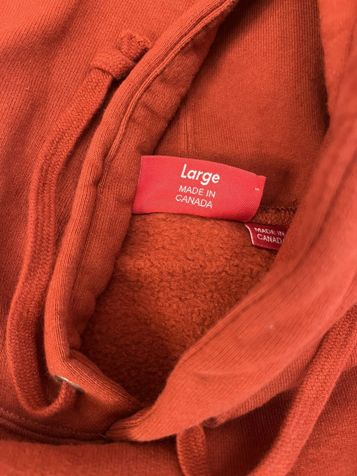Supreme Supreme cat in the hat hoodie rust fw18 Size US L / EU 52-54 / 3 - 4 Thumbnail