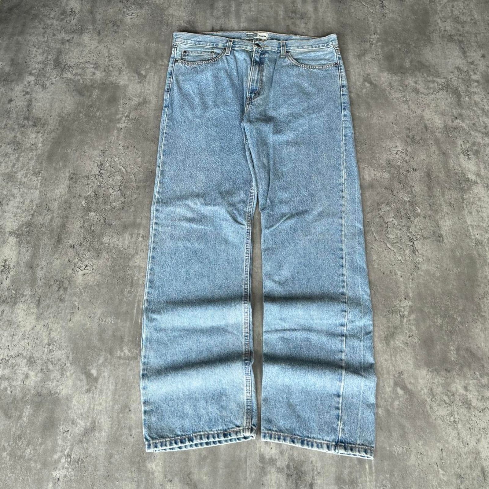 Levi's × Levi's Vintage Clothing Vintage Y2K Levi’s Relaxed Fit Light Wash Denim Jeans Size US 38 / EU 54 - 2 Thumbnail