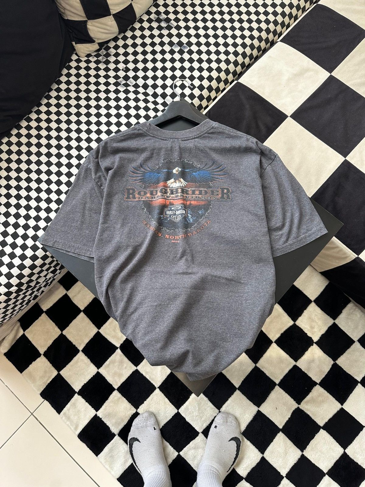 Harley Davidson × Other × Vintage HARLEY DAVIDSON ROUGH RIDER POCKET TEE Size US XL / EU 56 / 4 - 1 Thumbnail