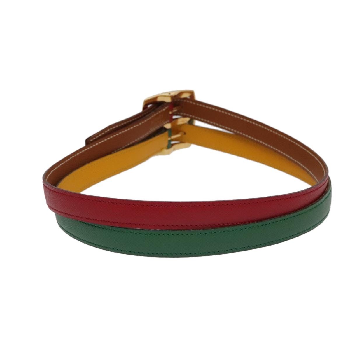 Hermes Hermes 28.3 In Multicolor Gold Belt Size ONE SIZE - 2 Thumbnail