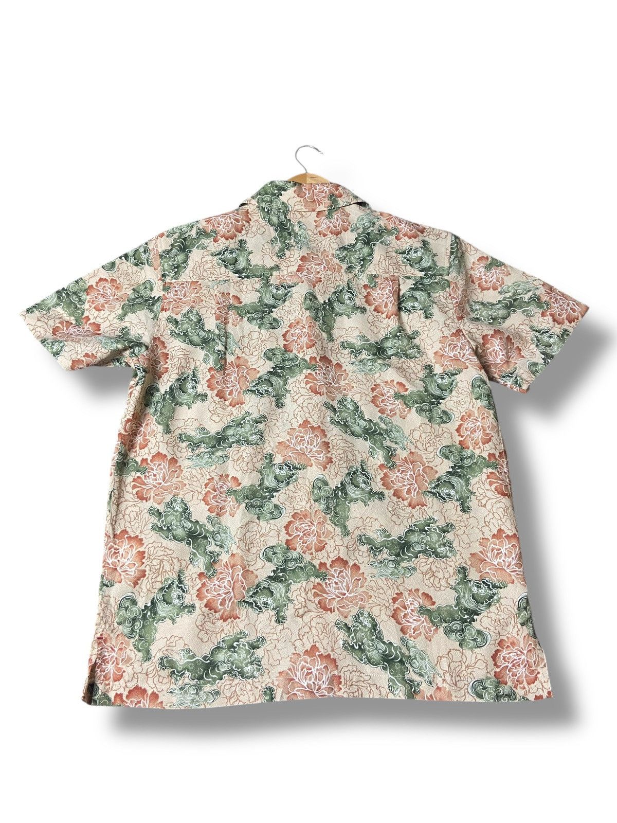 Japanese Brand Excuse Japanese Brand Floral Over Print Shirt (151) Size US XXS / EU 40 - 4 Thumbnail