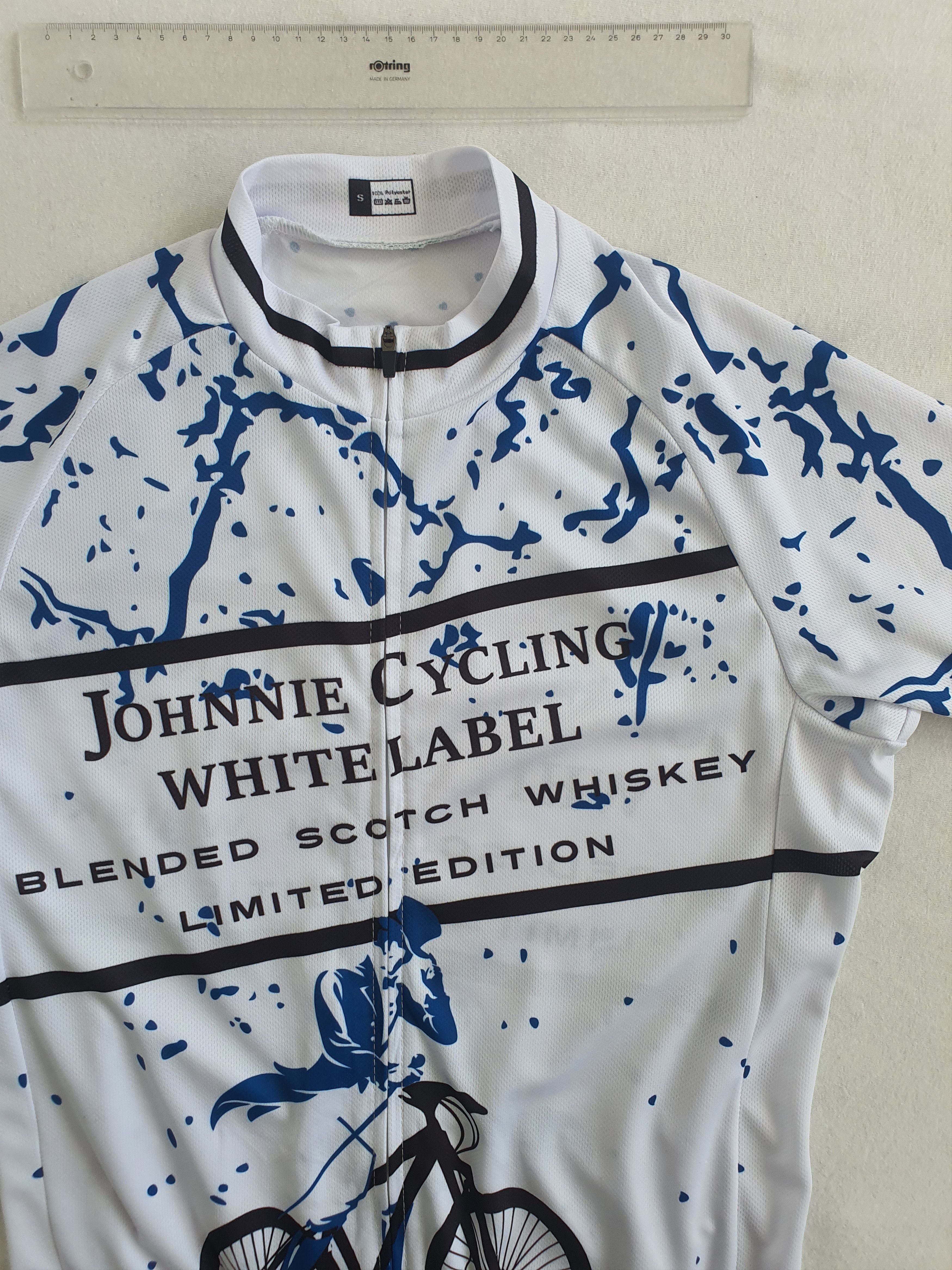 Bicycle JOHNIE WALKER WHITE - Cycling Shirt/Top - Sz S Size US S / EU 44-46 / 1 - 3 Thumbnail