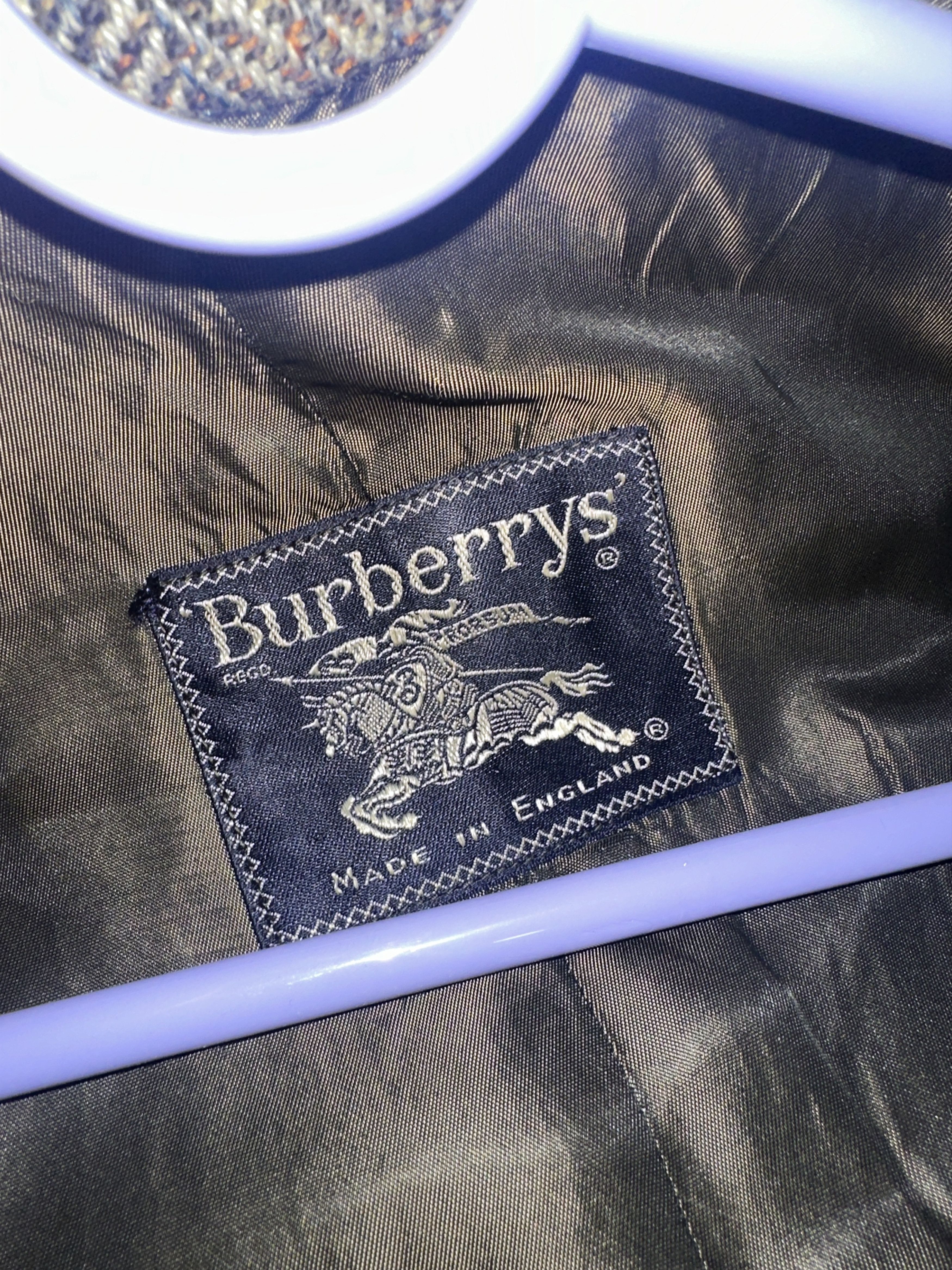 Burberry 1950 Hand Woven Irish Tweed Burberry Prorsum Trench 44 54 Size US L / EU 52-54 / 3 - 18 Thumbnail
