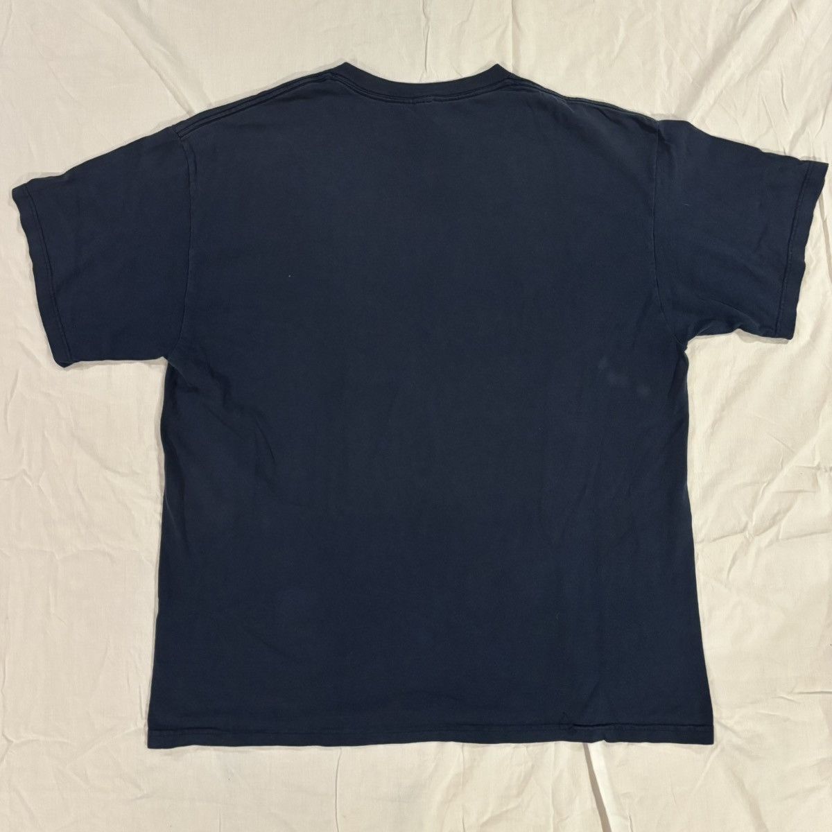 Nike Vintage Nike Swoosh Tee Navy Size L Size US L / EU 52-54 / 3 - 2 Thumbnail
