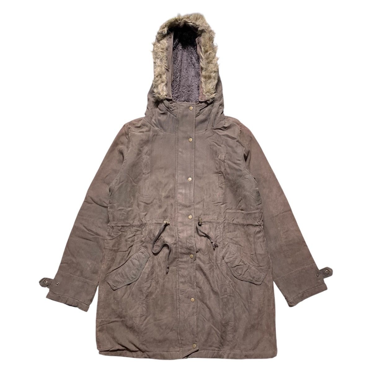 Japanese Brand Rush Hour Faux Fur Long Parkas Jacket Japanese Brand Size US L / EU 52-54 / 3 - 1 Thumbnail