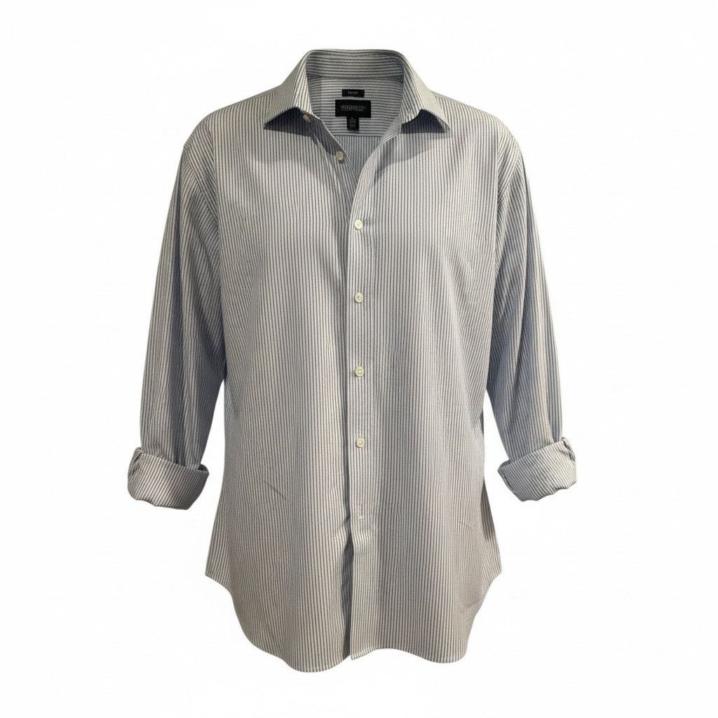 Kenneth Cole Kenneth Cole Men’s Shirt 17.5” Neck 34-35 Sleeve Size US XL / EU 56 / 4 - 1 Thumbnail