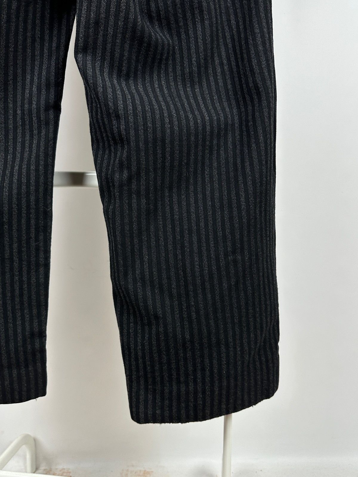 Vintage 1930-50s Antique European Work High Waist Wool Trousers Size US 30 / EU 46 - 16 Thumbnail