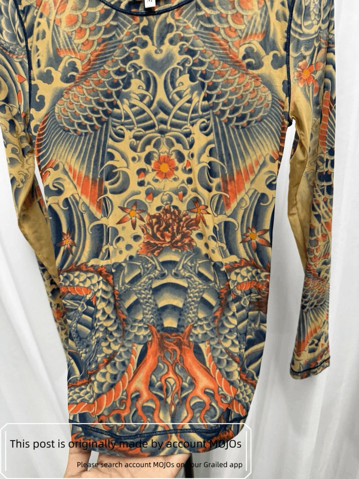 Jean Paul Gaultier Sz M Jean Paul Gaultier Tattoo Tee mojos9622 Size US M / EU 48-50 / 2 - 6 Thumbnail