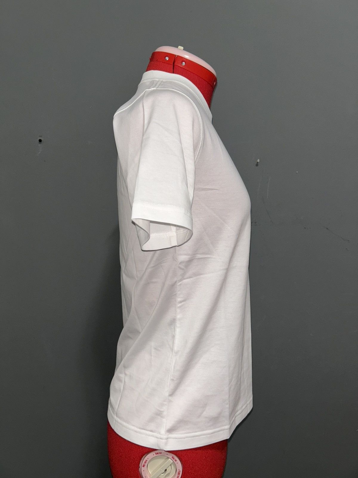 Burberry Burberry Margot EKD White Cotton T-Shirt XXS New w Tags Size XXS / US 00 / IT 34 - 4 Thumbnail