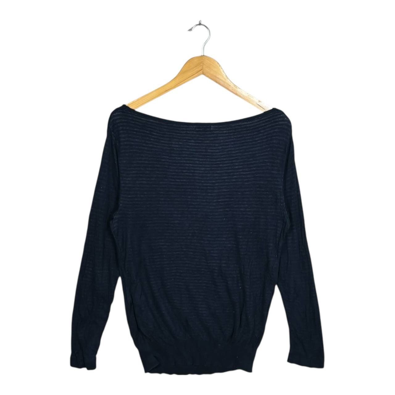 Mackintosh Mackintosh Philosophy Stripe Boat Neck Top Size 38 Cotton Size US S / EU 44-46 / 1 - 2 Thumbnail